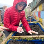 Oisin loves horticulture