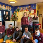 The Seniors helped with the Womens Aid Donation